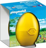 Playmobil ei met 2 kinderen met slackline - thumbnail