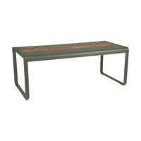 Fermob Bellevie tuintafel met opslagruimte 196x90 cm Rosemary - thumbnail