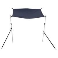 Schaduwdoek T-top 170x208x(115-183) cm marineblauw - thumbnail