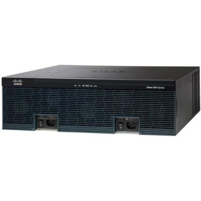 Cisco 3945-VPN-ISM Module HSEC bundelrouter (4-polig, USB 2.0, 1x RJ45)