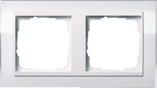 Gira Event Clear Zuiverwit / Zuiverwit 2-voudig