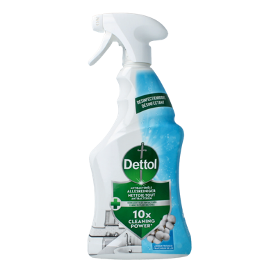 Dettol Allesreiniger power & fresh katoenfris spray 500 Milliliter Dettol Allesreiniger power & fresh katoenfris spray 500 Milliliter