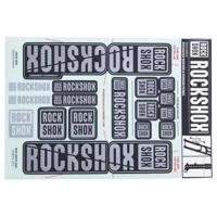 ROCKSHOX decor set decal set grey - thumbnail