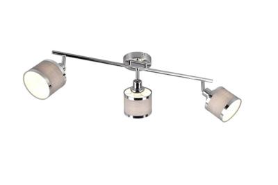 Trio Design opbouwspotArosa nikkel 3-lichts - 812100306