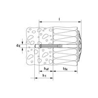 fischer zwarte isolatieplug - DHK 100 - 80940 - thumbnail