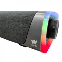 Woxter Big Bass 320 soundbar met 20 W vermogen (RGB-achtergrondverlichting, 3,5 mm, PC/PS4/Xbox/TV/Mobil/Tablet), stroomvoorziening via USB, zwart - thumbnail