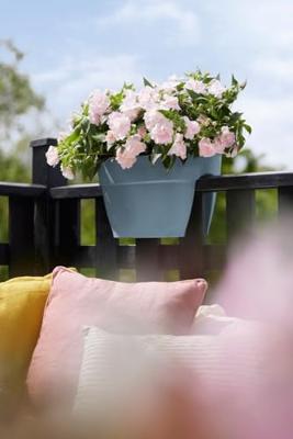 Elho Balkonbak Vibia Campana flower bridge 40cm blauw - thumbnail