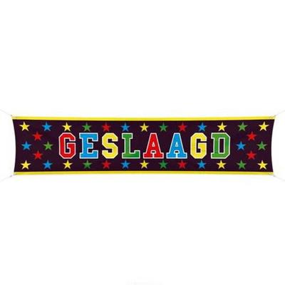 Spandoek geslaagd