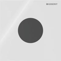 Bedieningsplaat Geberit Type 40 230V Sqaure Mat Wit - thumbnail