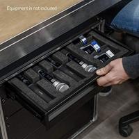 Adam Hall ERGO 19 inch racklade staal 2 HE 360mm diep - thumbnail