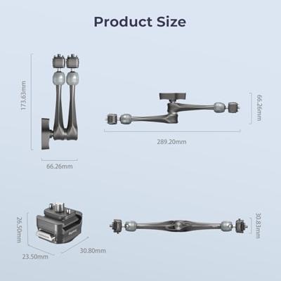 SmallRig HawkLock H21 Quick Release Rosette Magic Arm (11") 4489