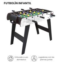 Tafelvoetbal voor Kinderen PL0391 91 x 50,8 x 73,5 cm Hout MDF - thumbnail