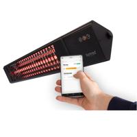 Sunred Heater Professional Smart Royal Diamond Dark Wall 2500 terrasverwarmer - thumbnail