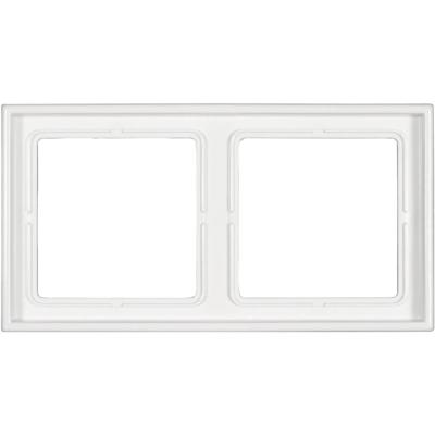 Jung LS 982 WW Frame 2-voudig LS 990 Alpine-wit 1 stuk(s)