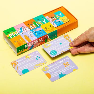 Personality test kaarten Personality test kaarten