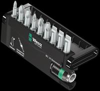Wera 8600-9/TZ 05056375001 Bitset 10-delig Plat, Kruiskop Phillips, Kruiskop Pozidriv Torsion zone - thumbnail
