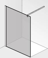 Saqu Modulo inloopdouche incl. antikalk 120x210cm semi-gesatineerd glas/chroom - thumbnail