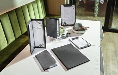 Sigel KB110 Menuklembord DIN A4 Antraciet (b x h) 23 cm x 33 cm