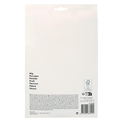 Pruik krul club zwart