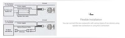 Pioneer TS-WX300 A Auto-subwoofer actief 1300 W