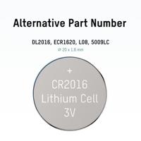 HyCell Knoopcel CR2016 3 V 2 stuk(s) 70 mAh Lithium CR 2016 - thumbnail