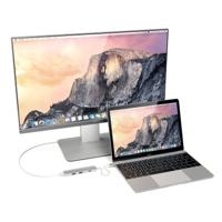 Satechi ST-CMAS USB-interface Hub 3.0 (3.1 Gen 1) Type-C 5000 Mbit/s zilver - thumbnail