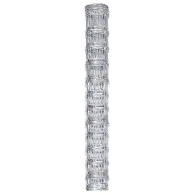 Tuinhek 50x1,25 m gegalvaniseerd staal zilverkleurig
