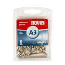 Novus Blindklinknagel A3 X 6mm | Alu SB | 30 stuks - 045-0020 045-0020 - thumbnail