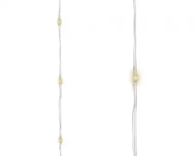 Lumineo Micro LED Stringlights Verlichting Zilverdraad 6M 120 LEDs Buiten Warm Wit Lumineo Micro LED Stringlights Verlichting Zilverdraad 6M 120 LEDs Buiten Warm Wit