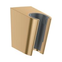 Hansgrohe Handdouchehouder Porter S Wand Geborsteld Brons - thumbnail