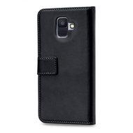 Mobilize Classic Gelly Wallet Book Case Samsung Galaxy A6 2018 Black - thumbnail