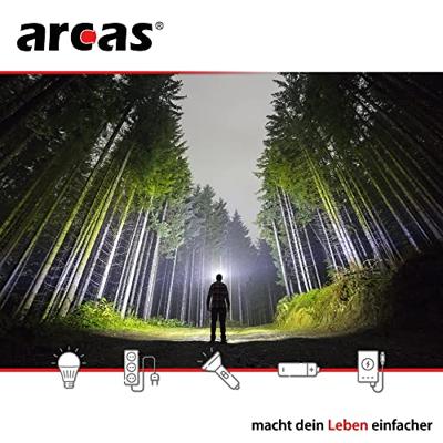 Arcas 7 Modi 5W Hoofdlamp LED werkt op batterijen 160 lm Arcas 7 Modi 5W Hoofdlamp LED werkt op batterijen 160 lm