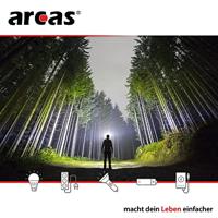 Arcas 7 Modi 5W Hoofdlamp LED werkt op batterijen 160 lm - thumbnail