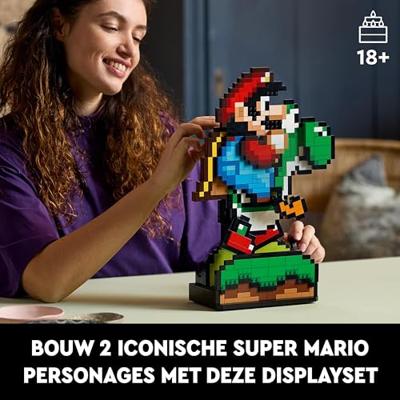 LEGO super mario 71438 mario en yoshi - thumbnail
