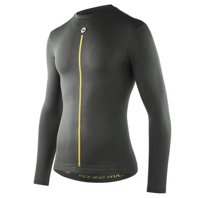 Assos Skin Layer Spring/Fall LS ondershirt anthracite grey heren I