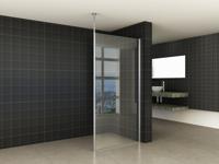 Xellanz Set verticale plafond stabilisatiestang chroom - thumbnail