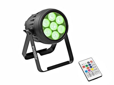 Eurolite LED IP PAR 7x10W RGBL spot - thumbnail
