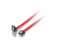Equip 111802 SATA platte kabel (hoek met clip, 0,50 m) - thumbnail