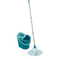 Leifheit 56796 Classic Mop Set Groen/Wit - thumbnail