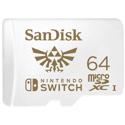 Sandisk MicroSDXC 64GB Memory Card (Legend of Zelda) Sandisk MicroSDXC 64GB Memory Card (Legend of Zelda)