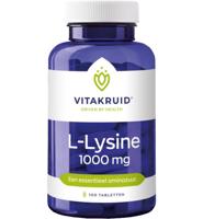 Vitakruid L-Lysine 1000mg met vitamine C - thumbnail