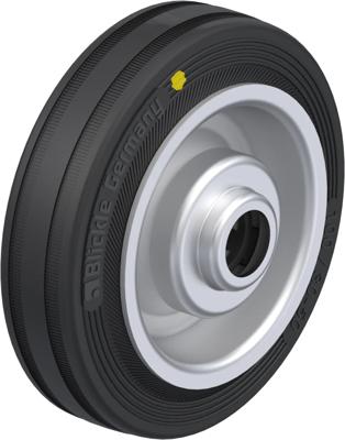 Blickle V 100/15R-EL Wiel met hoog draagvermogen Wieldiameter: 100 mm Draagvermogen (max.): 70 kg 1 stuk(s)