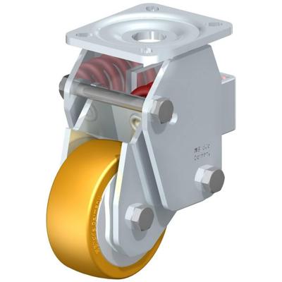 Blickle BHF-ALTH 101K-1-FA Geveerd bokwiel Wieldiameter: 100 mm Draagvermogen (max.): 350 kg 1 stuk(s)