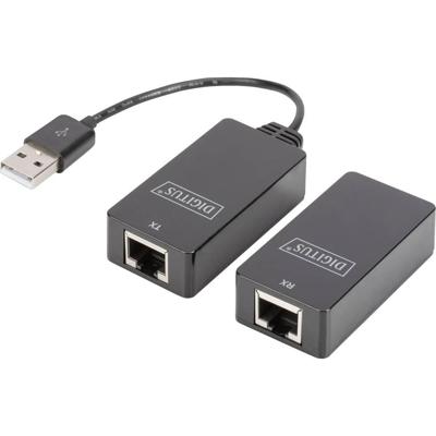 Digitus DA-70139-2 Extender (verlenging) USB-A 1.1 Via netwerkkabel RJ45 45 m