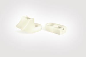 HellermannTyton CL8-N66-NA-C1 Bevestigingssokkel Schroefbaar 151-02258 Natuur 1 stuk(s)