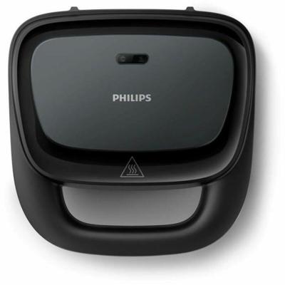 Tosti-ijzer Philips HD2331/90 Zwart 750 W Tosti-ijzer Philips HD2331/90 Zwart 750 W