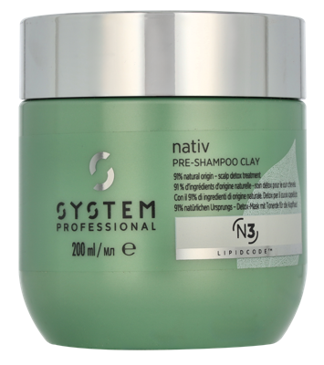 System Professional Nativ Pre-Shampoo Clay N3 200 ml