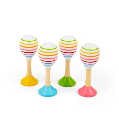 Bigjigs houten junior maraca, 2st. Bigjigs houten junior maraca, 2st.