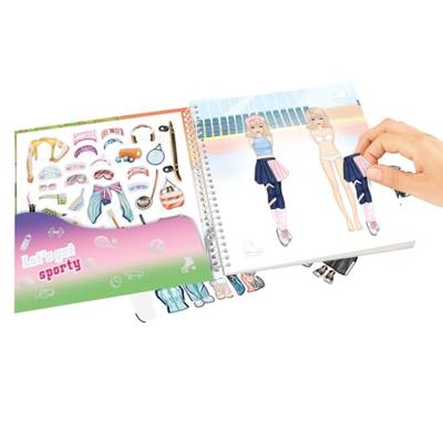 Topmodel Dress Me Up Stickerbook Sports