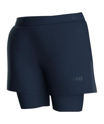 JAKO 6276D 2-In-1 Short Power Dames - Marine - 34